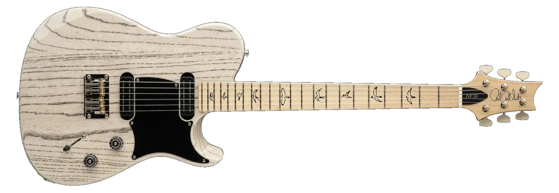 PRS NF 53 white doghair